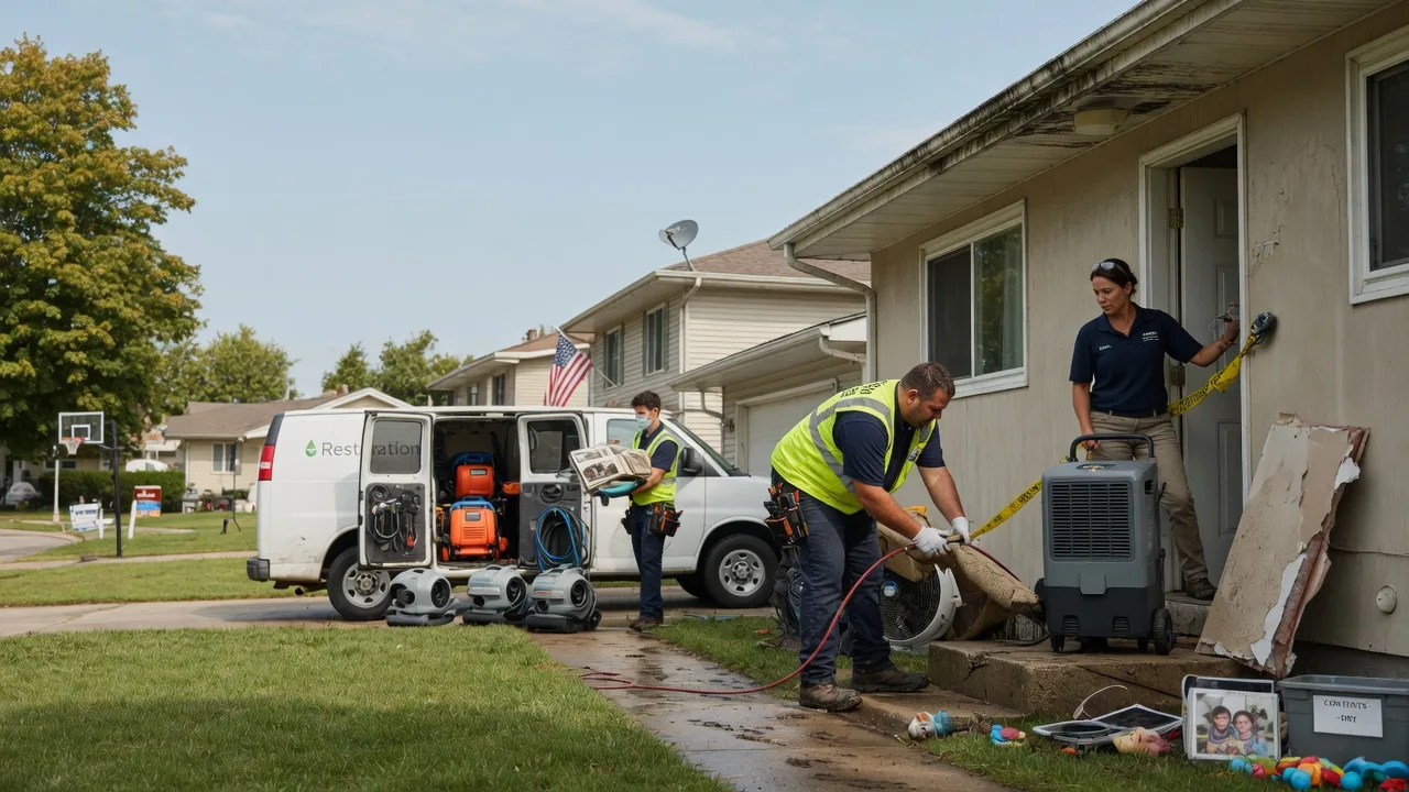 Water Damage Restoration in Hudsonville, MI near me